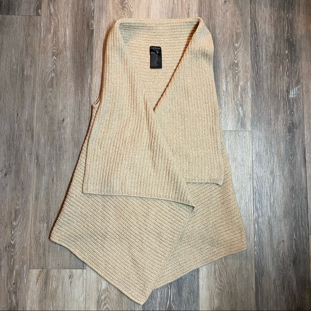 Club Monaco Wool Cashmere Blend Sleeveless Knit